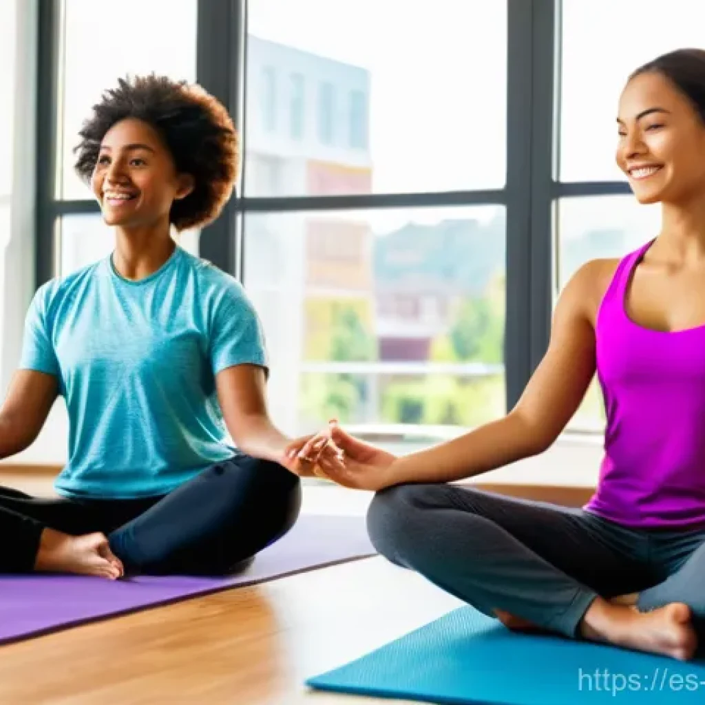 예방의학 컨설팅 사례와 피드백 - **Prompt:** A vibrant, diverse group of adults and one teenager, all fully clothed in comfortable at...