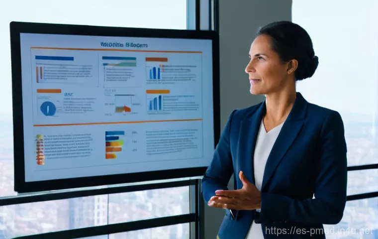 예방의학 전문가 연봉 동향 - **Prompt:** A futuristic, high-tech medical research lab or control center. In the foreground, a med...