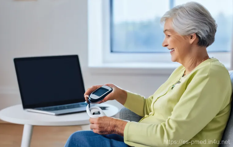 예방의학과 헬스케어 기술 발전 - **Prompt: AI-Driven Personalized Healthcare Consultation**
    "Inside a pristine, ultra-modern medi...